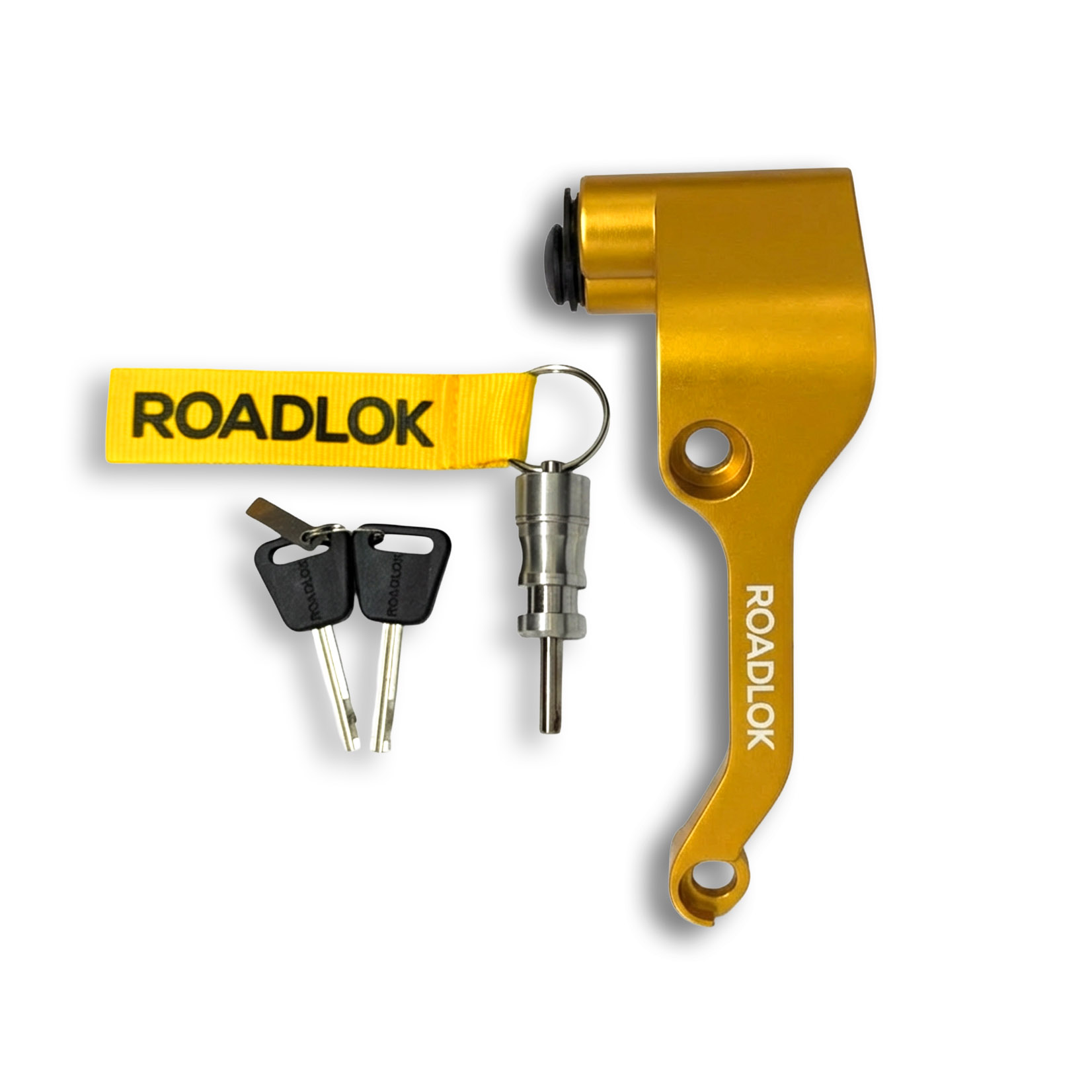 RoadLok XRA Japansport 108 mm, höger — guld