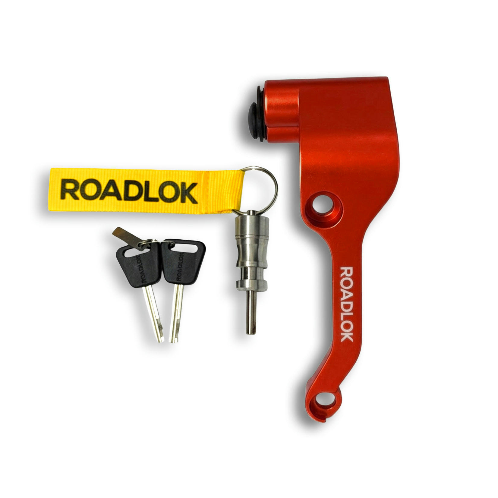RoadLok XRA Japansport 108 mm, höger — röd
